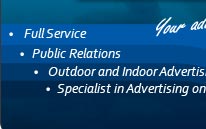 full service-public relations-outdoor-prezentační akce